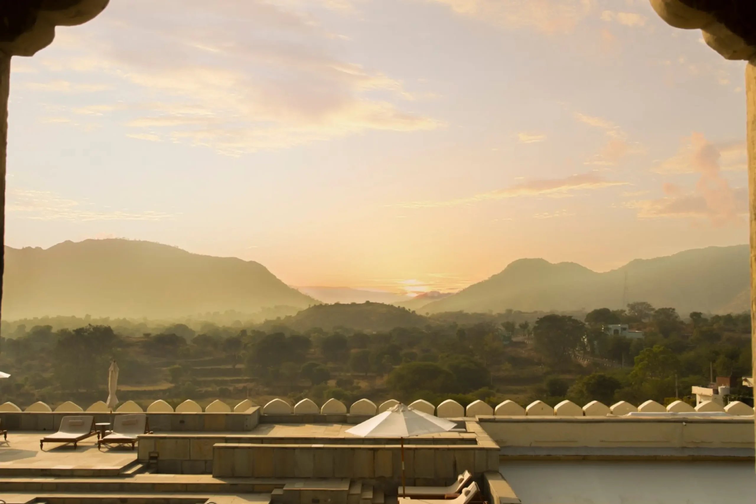 13. Pool (Sunset x View of the Aravalis) - RAAS Devigarh x Ravi Solanki