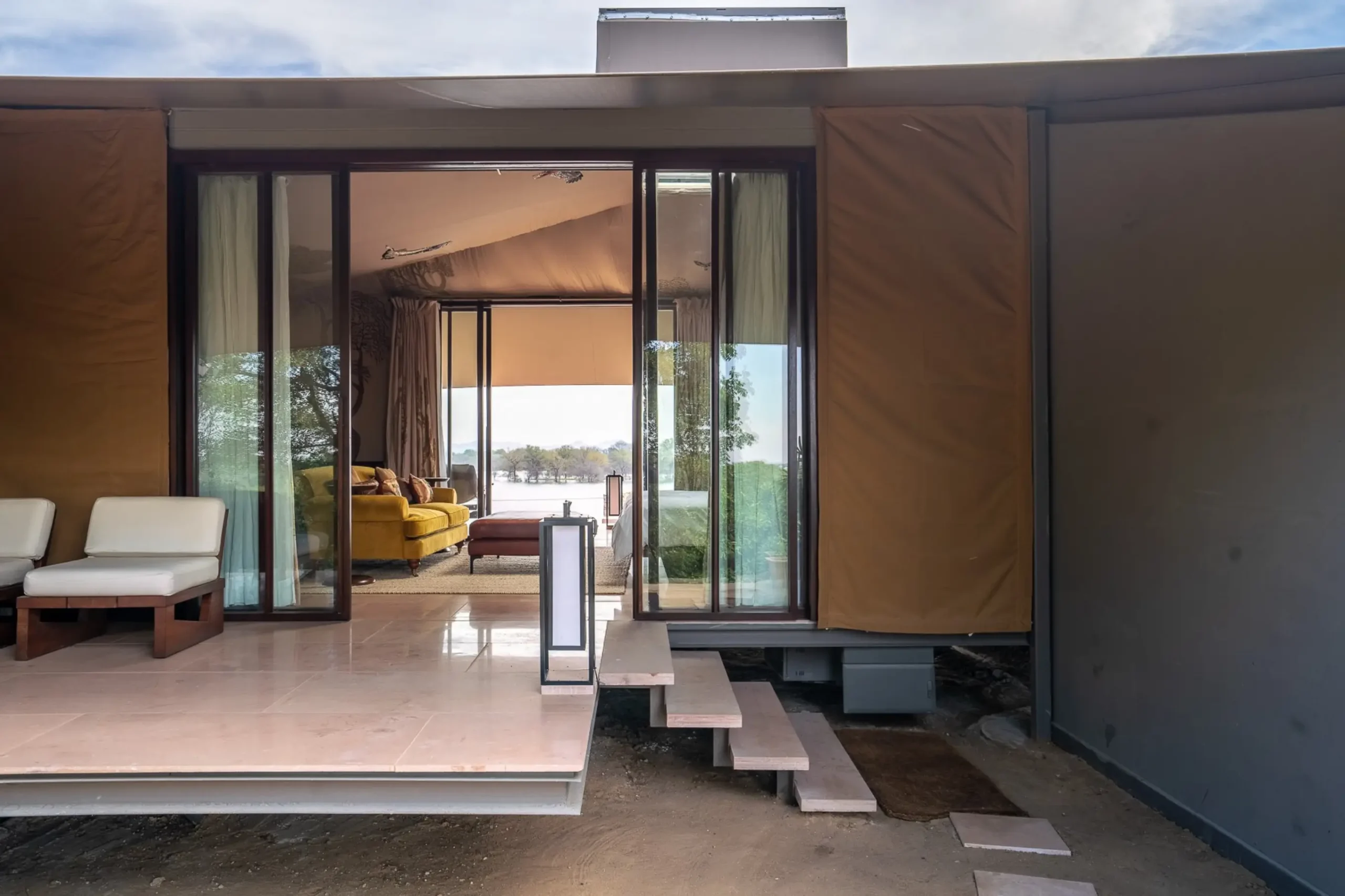 16. Luxury Tent (Outdoor Sitting) - RAAS Chhatrasagar x Avesh Gaur