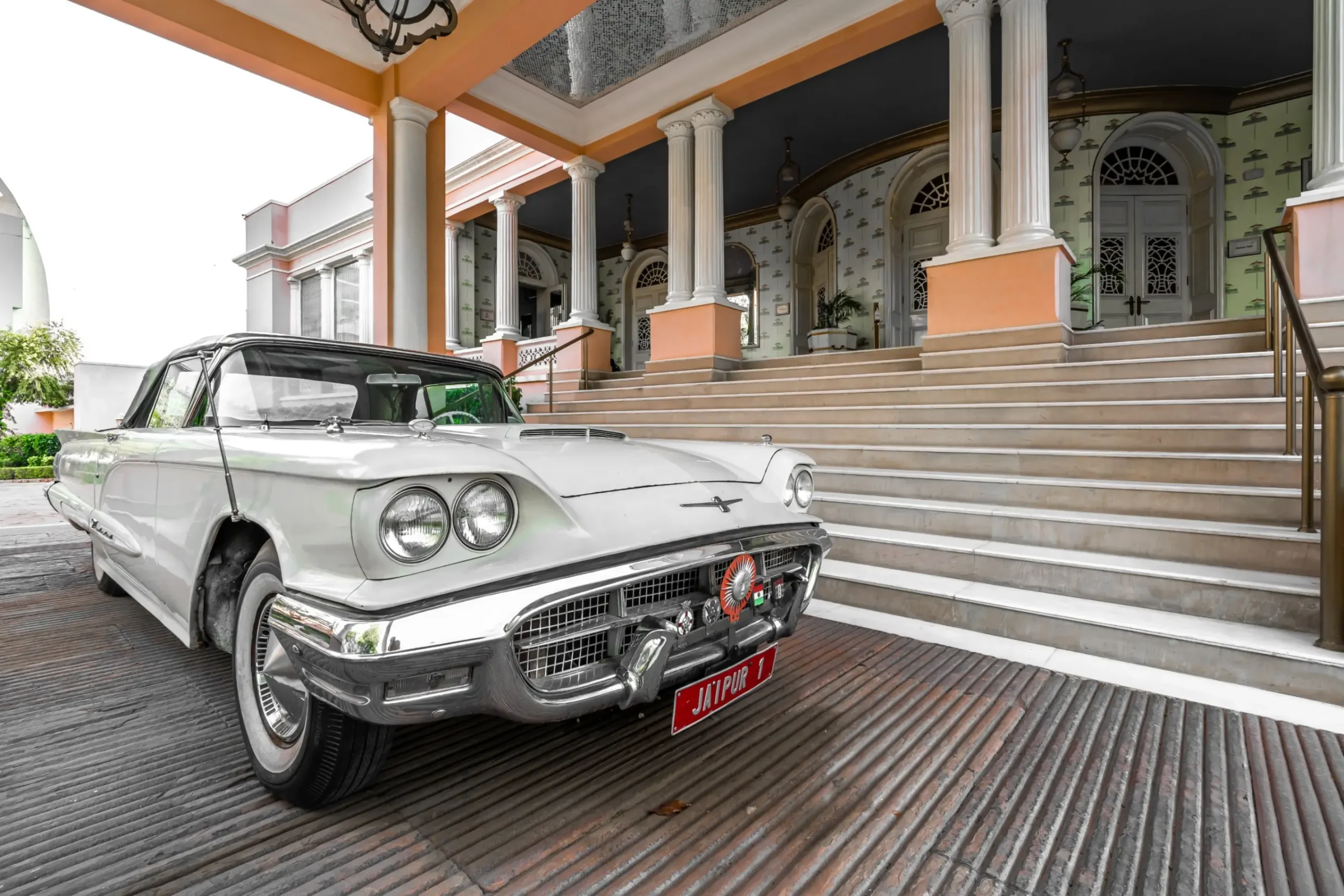 1B. Main Porch x Ford Thunderbird- Rajmahal Palace RAAS Jaipur x AG