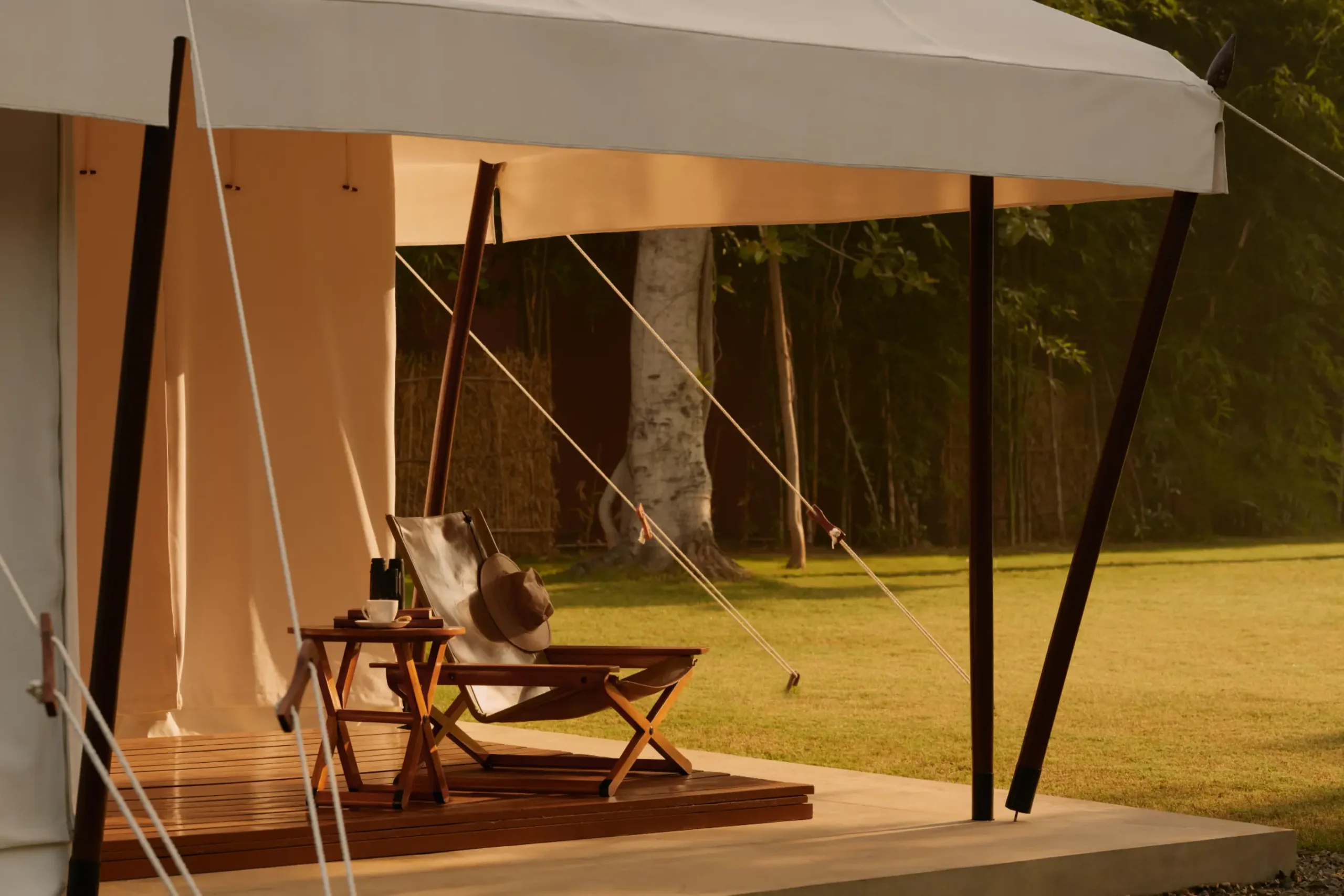 Aman-i-Khas, India - Accommodation, Tent, Exterior (1)