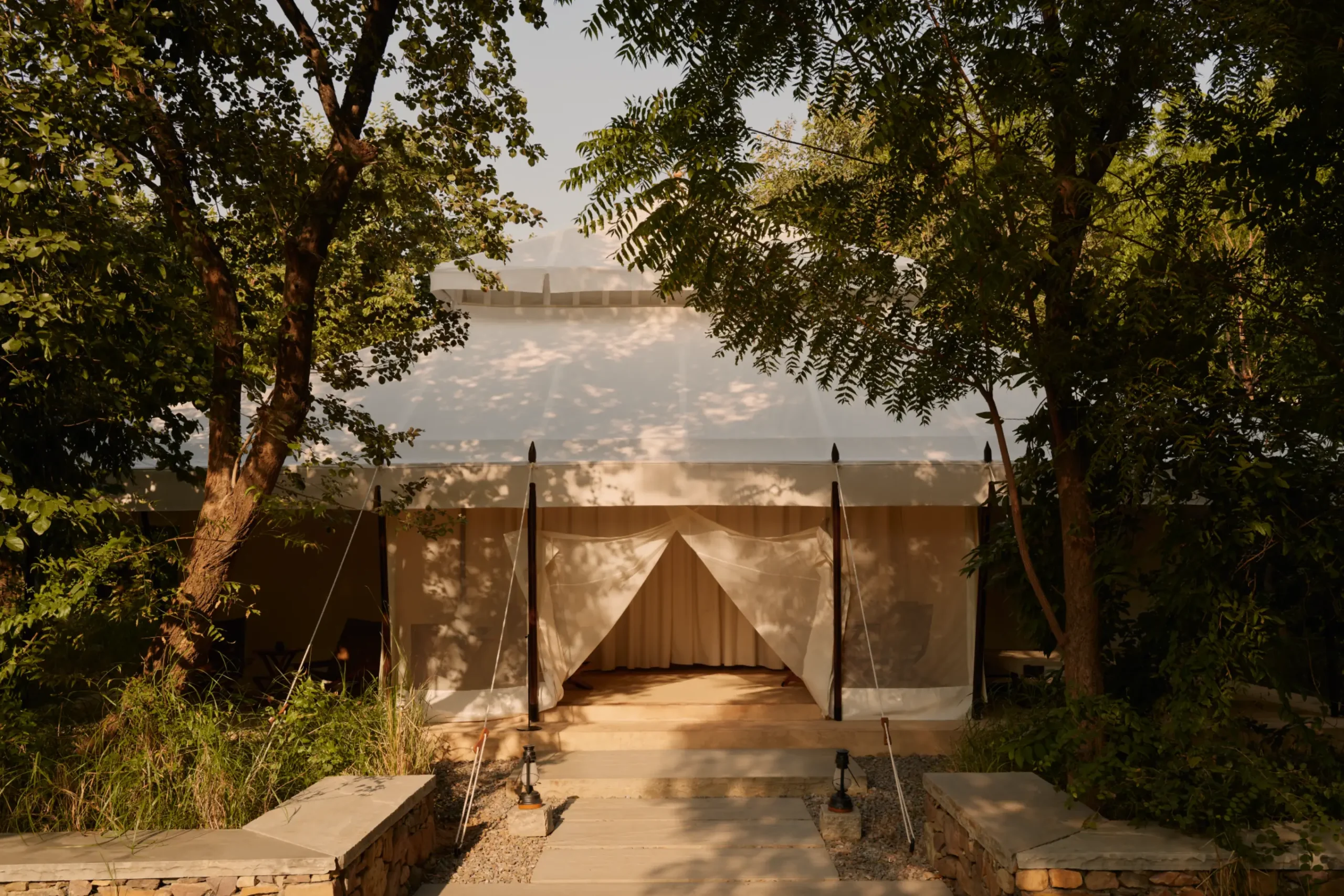 Aman-i-Khas, India - Accommodation, Tent, Exterior