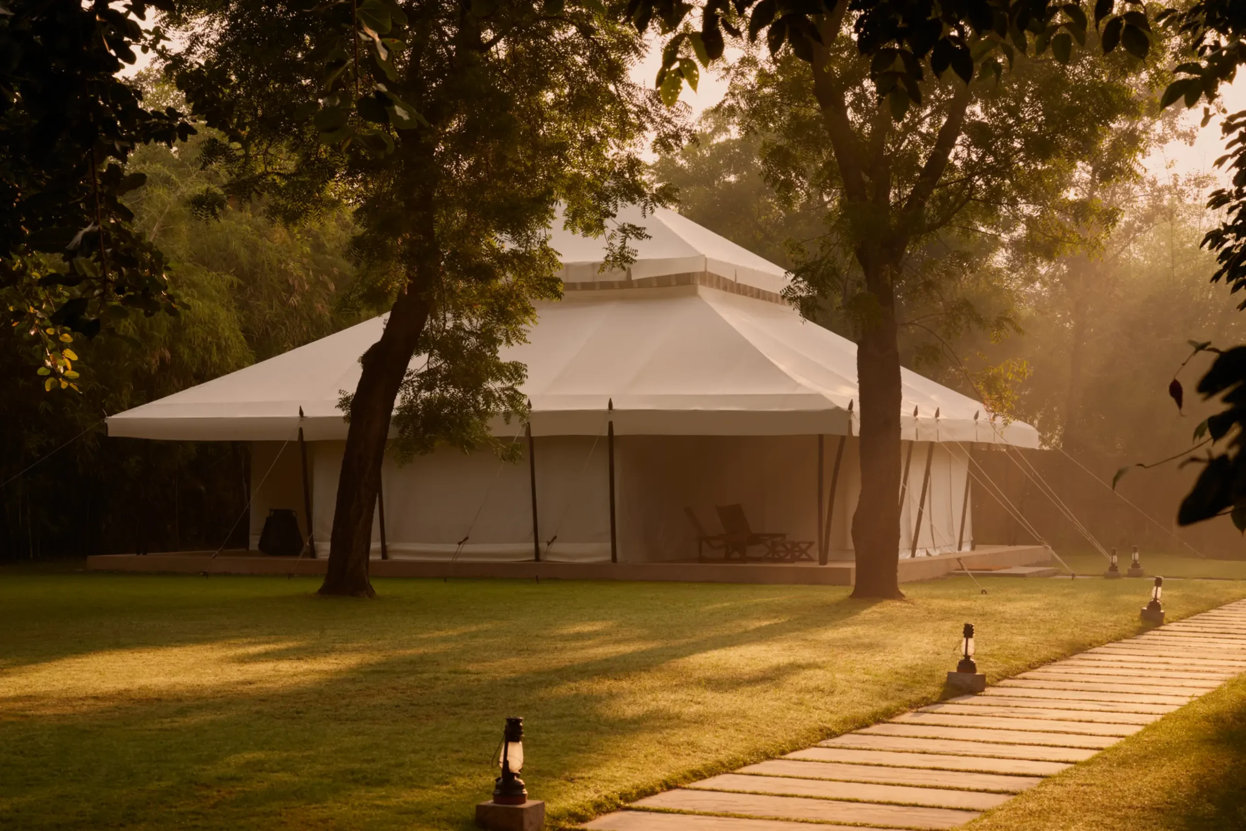 Aman-i-Khas, India - Accommodation, Views