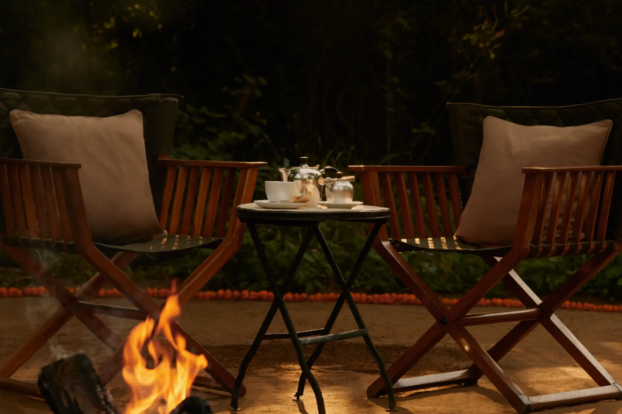 Aman-i-Khas, India - Experience, Private Dining Jungle (2)