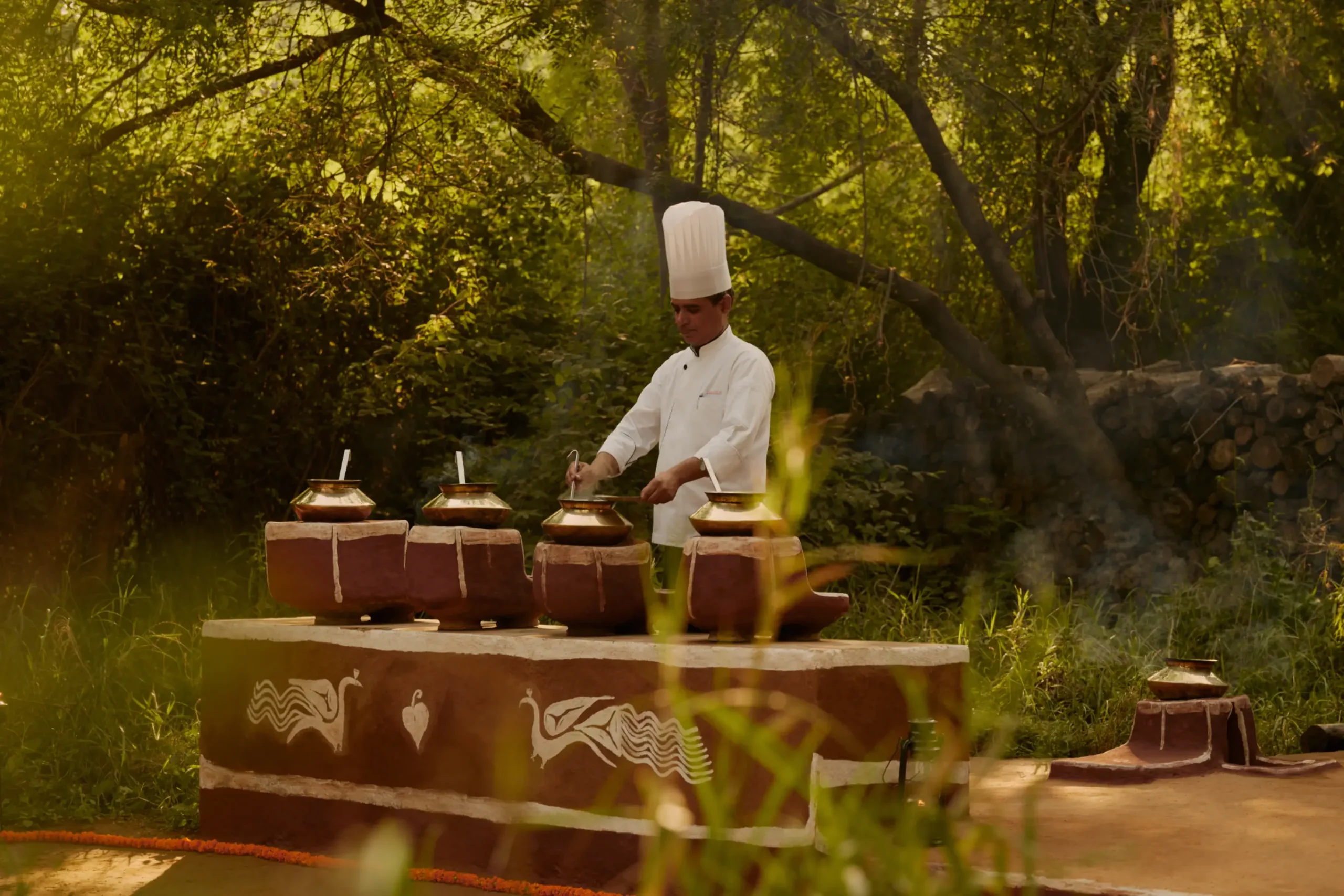 Aman-i-Khas, India - Experience, Private Dining Jungle