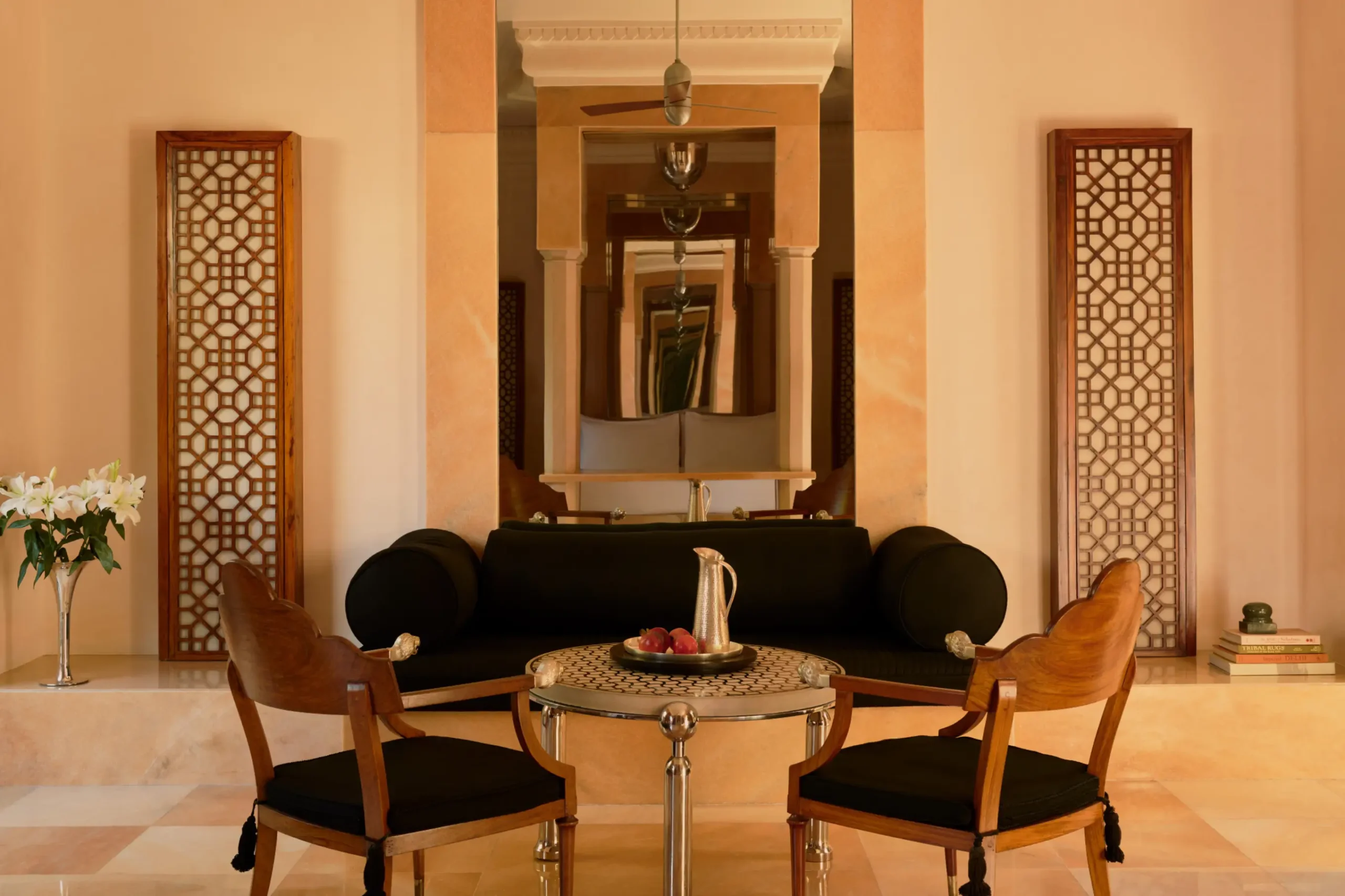 Amanbagh, India - Accommodation, Courtyard Haveli Suite Living Area
