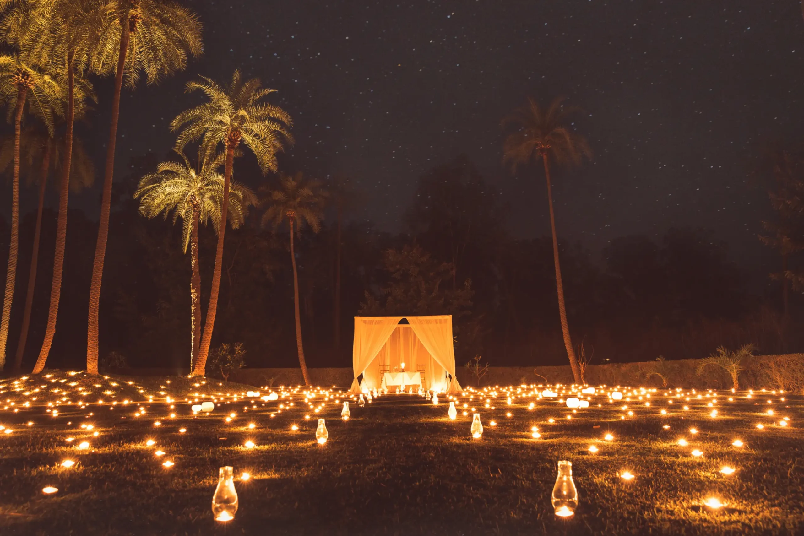 Amanbagh, India - Dining Under the Stars