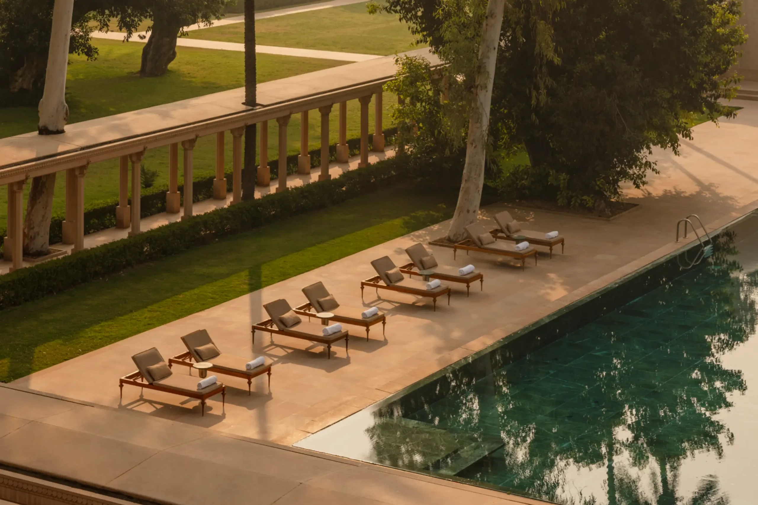 Amanbagh, India - Exterior, Main pool