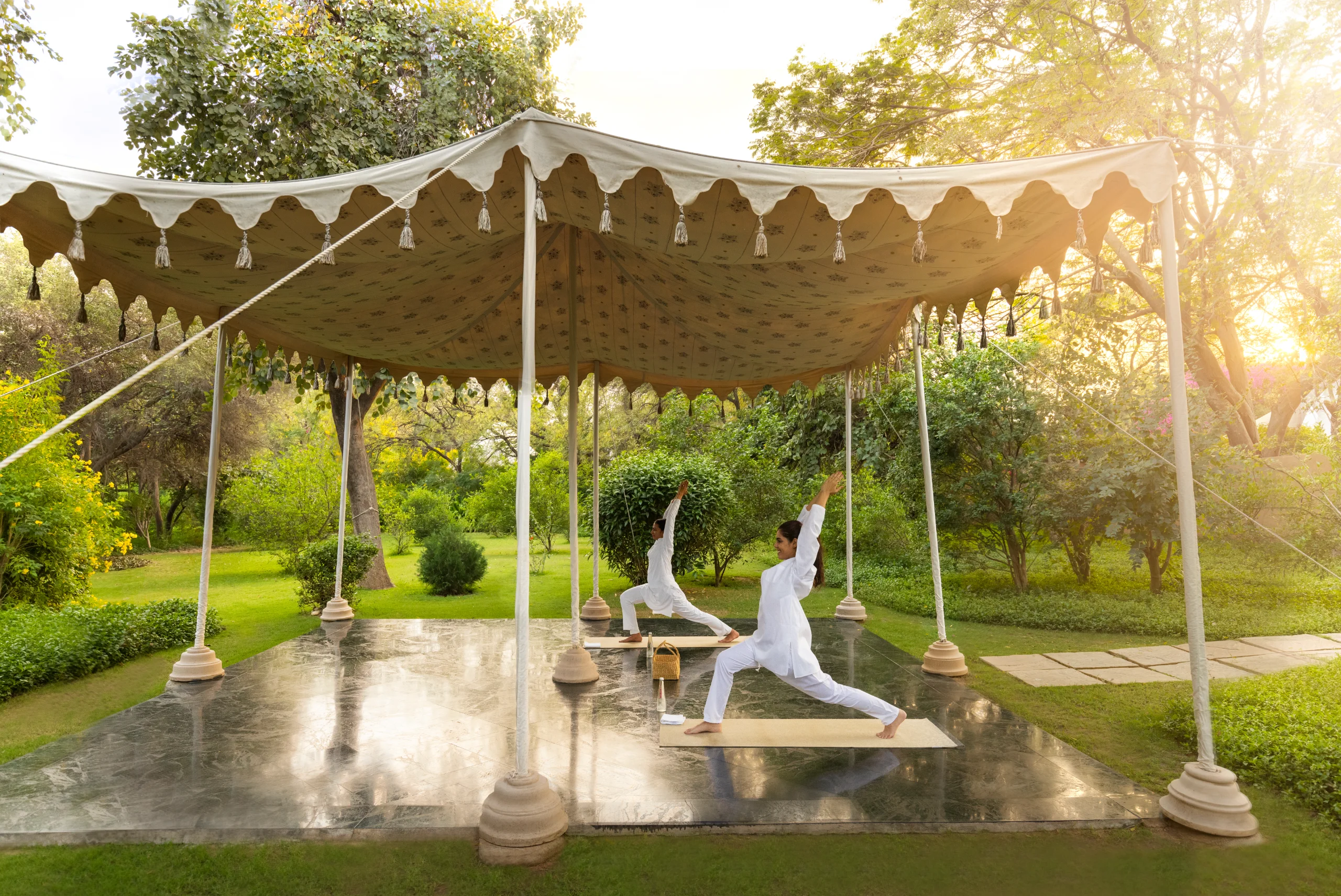 Evening Yoga session